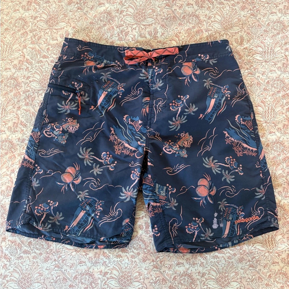 Patagonia Men's Blue Swim Shorts